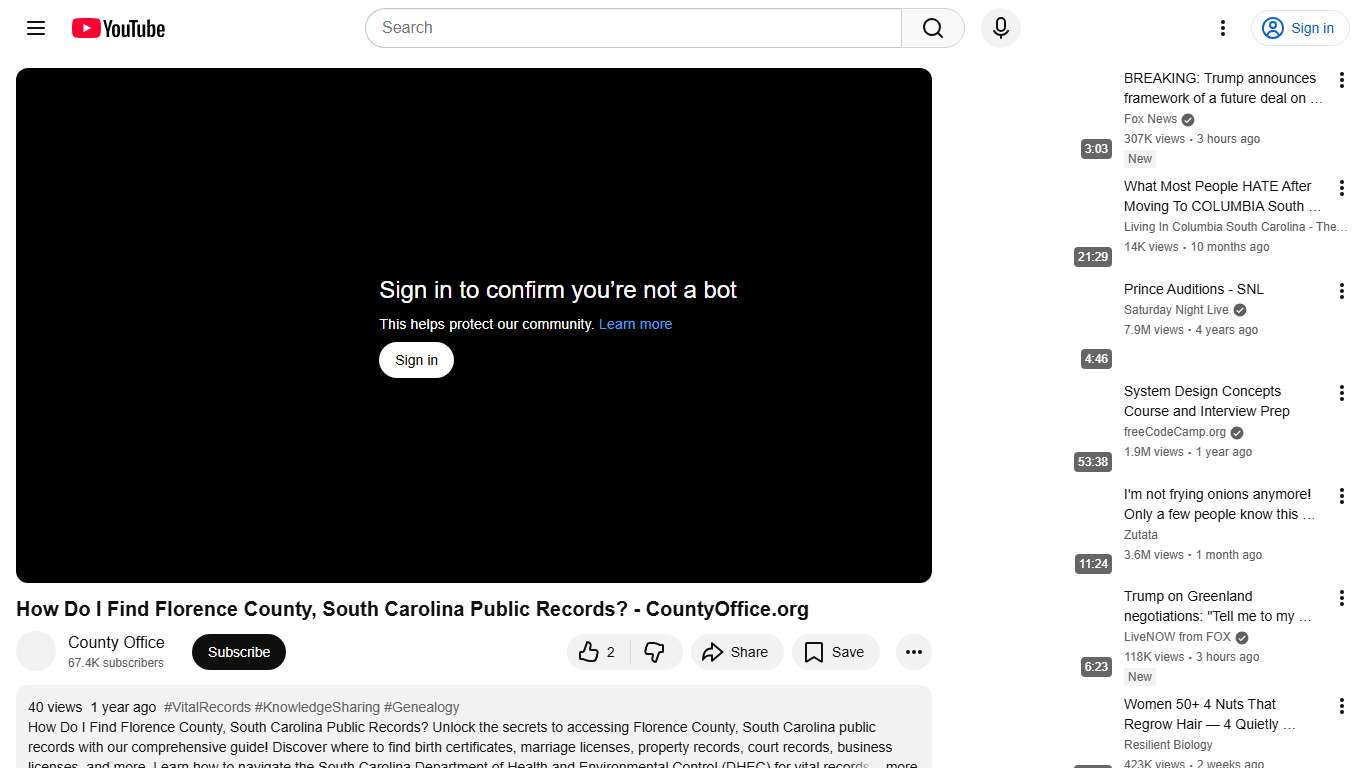 How Do I Find Florence County, South Carolina Public Records? - CountyOffice.org - YouTube
